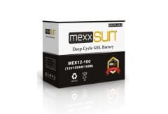 MEXXSUN Jel akü 12V 100Ah