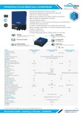 TommaTech MPlus 7.2K 48V MPPT 1Faz Akıllı İnverter Çevirici İnvertör